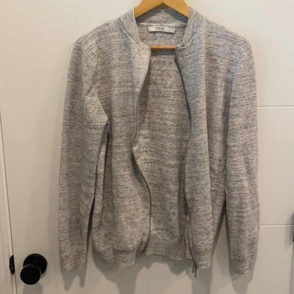 Jack and Jones long sleeve zip up sweater size LG - Picture 7 of 10